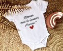 Body personnalisé "Maman veux-tu épouser Mamou?"