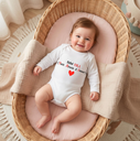 Body personnalisé "Bébé PMA Petit Miracle d'Amour"