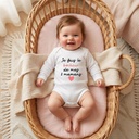 Body personnalisé "Je fais le bonheur de mes 2 mamans"