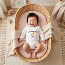 Body personnalisé "Petite victoire de la PMA avec colibri"