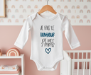 Body personnalisé "Je fais le bonheur de mes 2 papas"