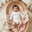 Body personnalisé "J'aime mes papas"