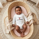 Body personnalisé "Petit cœur à ses mamans"