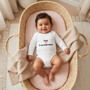 Body personnalisé "Petit cœur à sa marraine"