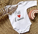 T-shirt personnalisé "Petit ❤ d'amour"